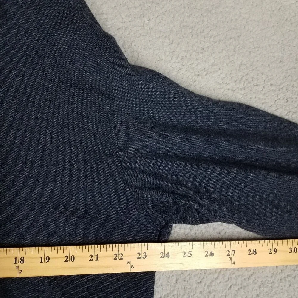 Polo Ralph Lauren Polo Shirt Adult XL Blue Pima Cotton Long Sleeves Pony Men's